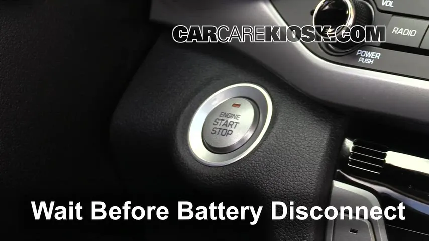 2017 Hyundai Elantra Limited 2.0L 4 Cyl. Battery Replace